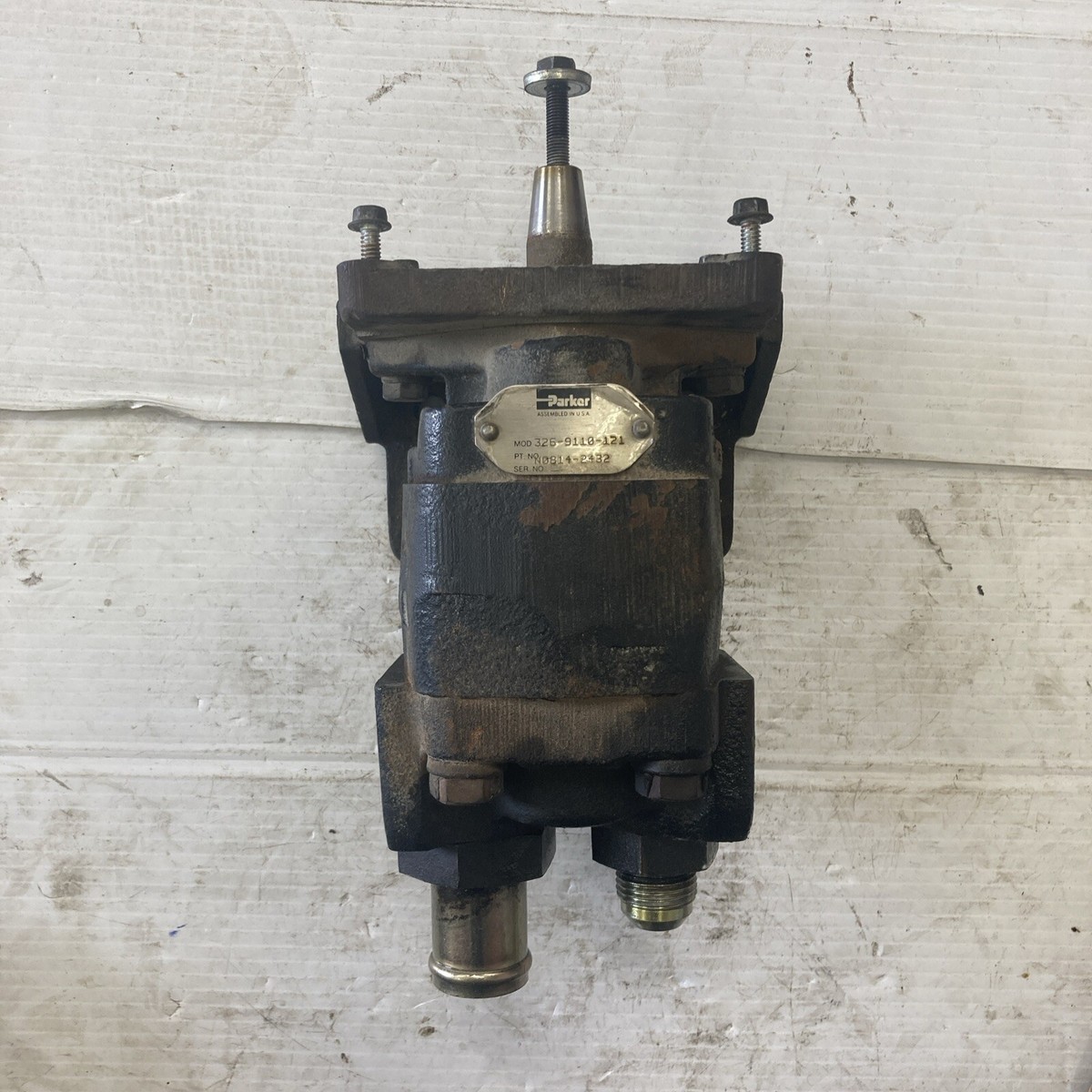 Parker 326-9110-121 N0814-2432 Hydraulic Gear Pump OEM | eBay