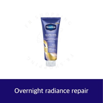 Vaseline Healthy Bright Gluta Hya Serum Burst Lotion Overnight