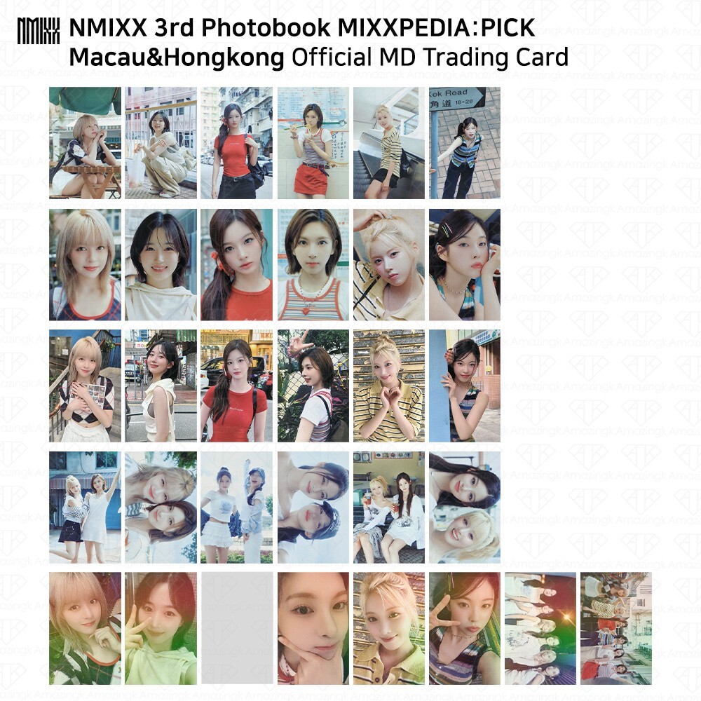 NMIXX Photobook MIXXPEDIA:PICK Macau & Hongkong Official MD