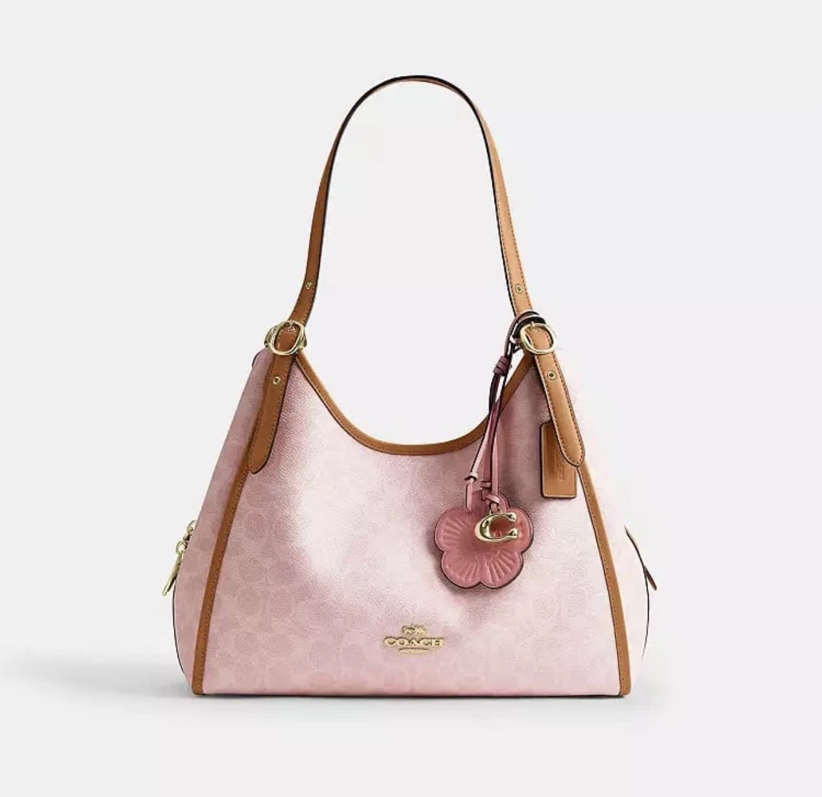 Coach ピンク ショルダーバッグ バッグ & ハンドバッグ 女性用 | eBay