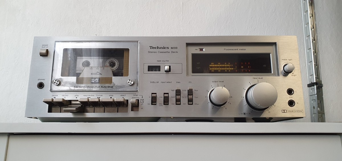 Technics RS-M33 STEREO CASSETTE DECK | eBay
