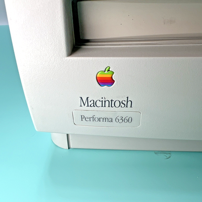 Vintage Apple Macintosh Performa 6360 Power PC Mac iMac, Untested