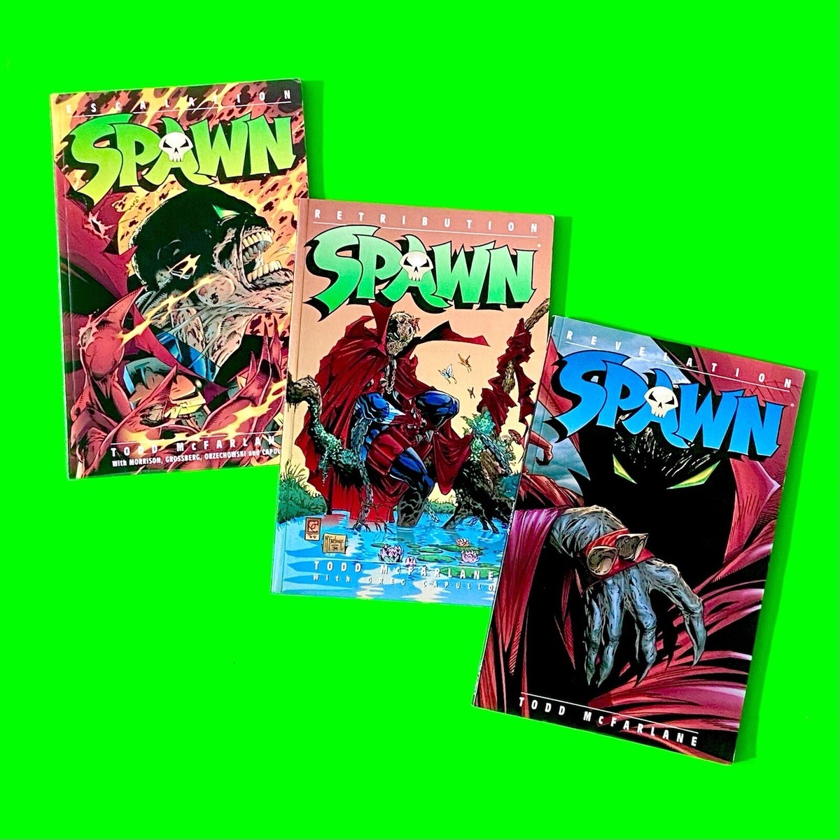 アメコミ 90'sTODD McFARLANE's SPAWN RING #12/495 SPAWN Todd
