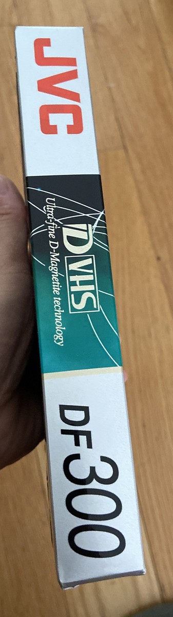 JVC DF300 D-VHS NEW SEALED Digital VHS Video Tape 300 min Sealed
