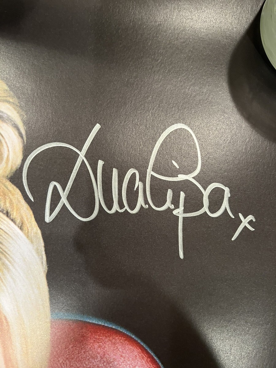 SIGNED Future Nostalgia 18x24 Poster - AUTOGRAPHED by Dua Lipa