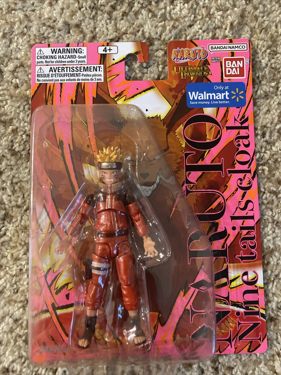 Naruto Nine Tails Cloak Ultimate Legends Walmart Exclusive Action