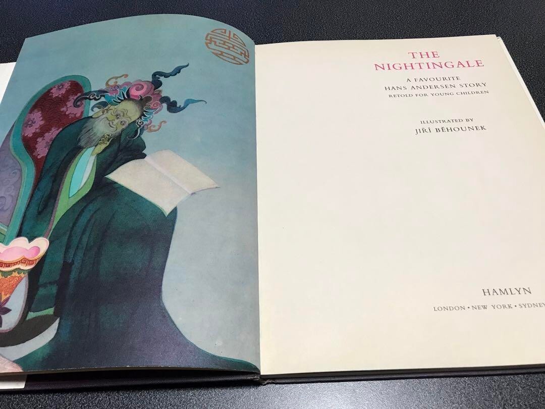 レア洋書絵本The Nightingale Hamlyn ILLUSTRATED The Nightingale