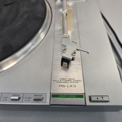 Sony PS-LX3 Direct Drive FullyAutomatic Turntable Record Player NO