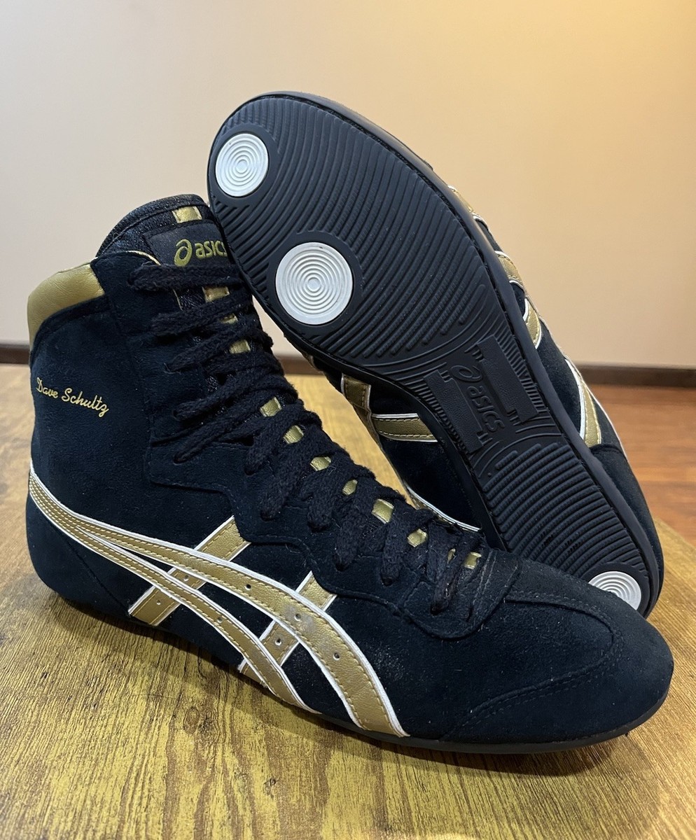 2014 Asics Dave Schultz RARE Wrestling Shoes Size 8.5 | eBay