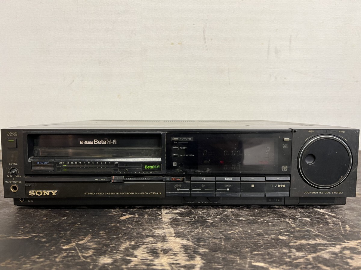 Sony SL-HF900 Betamax Stereo Video Cassette Recorder Beta Deck