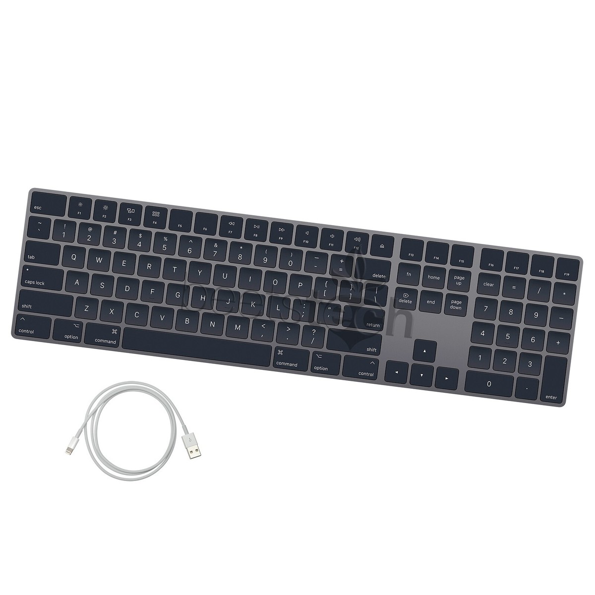 GR_A APPLE MAGIC KEYBOARD w/ NUMERIC KEYPAD (SPACE GRAY) +