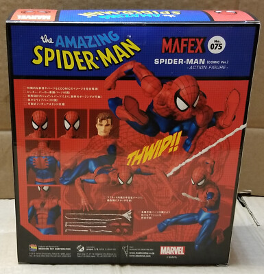 Box Not Perect Authentic Medicom Mafex No.075 Amazing Spider-Man