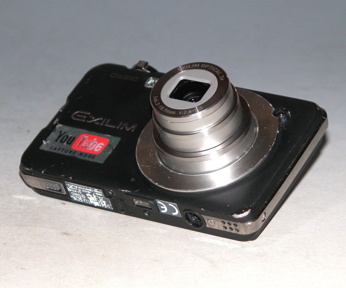 Casio EXILIM CARD EX-S10 10.1MP Digital Camera - Black #0452 | eBay