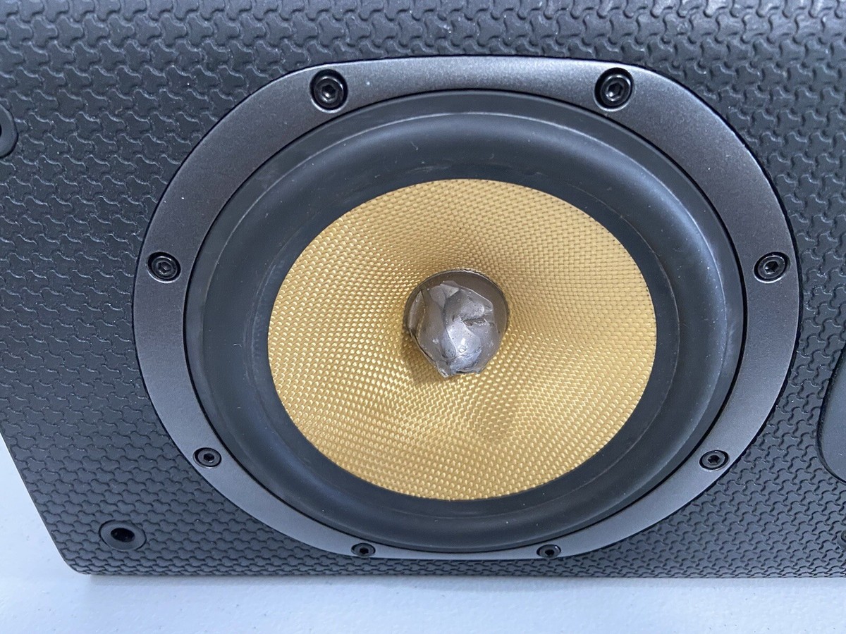 B&W LCR600 S3 Center Channel Speaker Black no grills | eBay