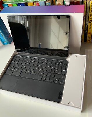 Lenovo CT-X636F IdeaPad Duet Chromebook 128GB Ice Blue-Iron | eBay UK