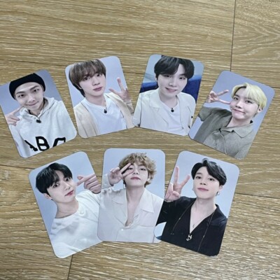 BTS Butter 777 event broadcast photocards - Jungkook V Suga J-hope