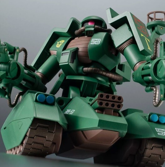 ROBOT SPIRITS MS-06V-6 ZAKU TANK GREEN MACAQUE ACTION FIGURE