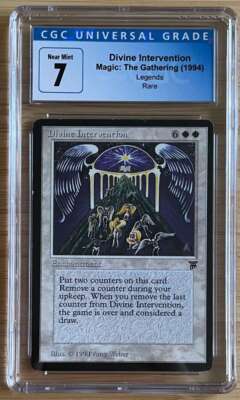 Divine Intervention - Legends CGC 7 MTG | eBay