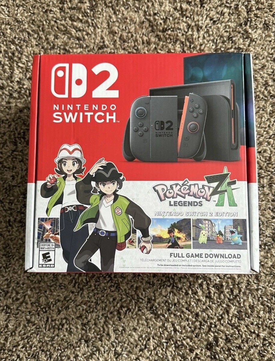 Nintendo Switch 2 + Pokemon Legends Z-A Bundle New | eBay
