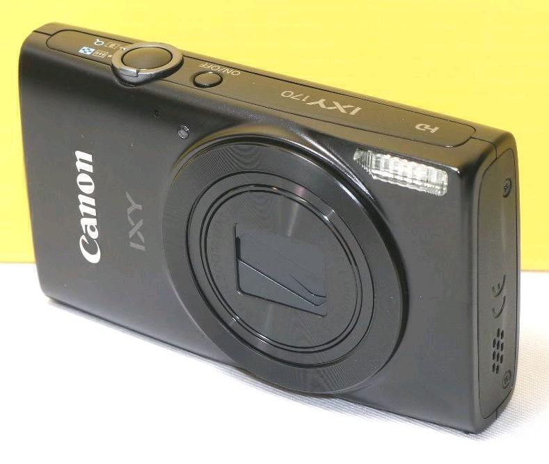 Canon Digital Camera IXY 170 Black Optical 12x Zoom IXY170 Tested