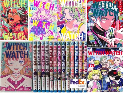Witch Watch Vol. 1-20 Set latest volume Manga Comic Shinohara
