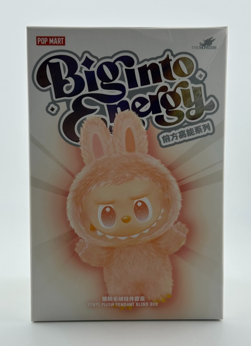 POP MART LABUBU Big Into Energy LUCK Authentic Sealed Pendant
