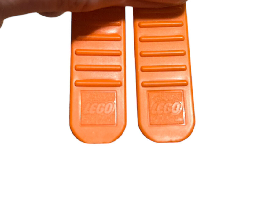 LEGO Brick Separator x2 with Axle Tool Orange New Style Parts