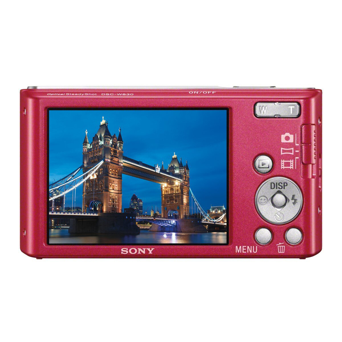 Sony DSC-W830 Cyber-Shot 20.1MP 8x zoom Digital Camera Silver