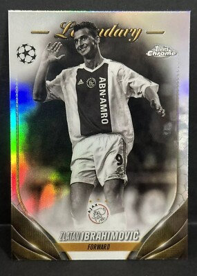 2023-24 Topps Chrome UEFA Club Competitions Zlatan Ibrahimovic