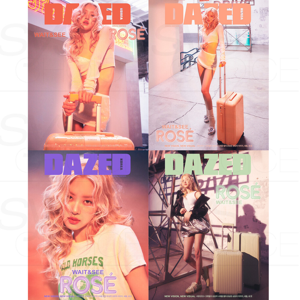 BLACKPINK ROSÉ DAZED & Confused Korea Magazine 2024 SPRING Edition