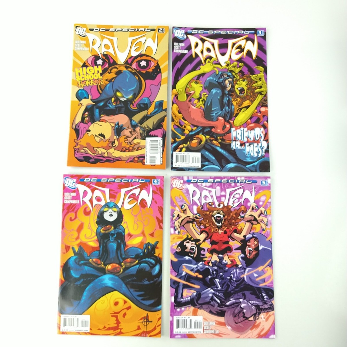 Raven #2 3 4 5 Partial Set Lot VF/NM (2008 DC Comics) | eBay