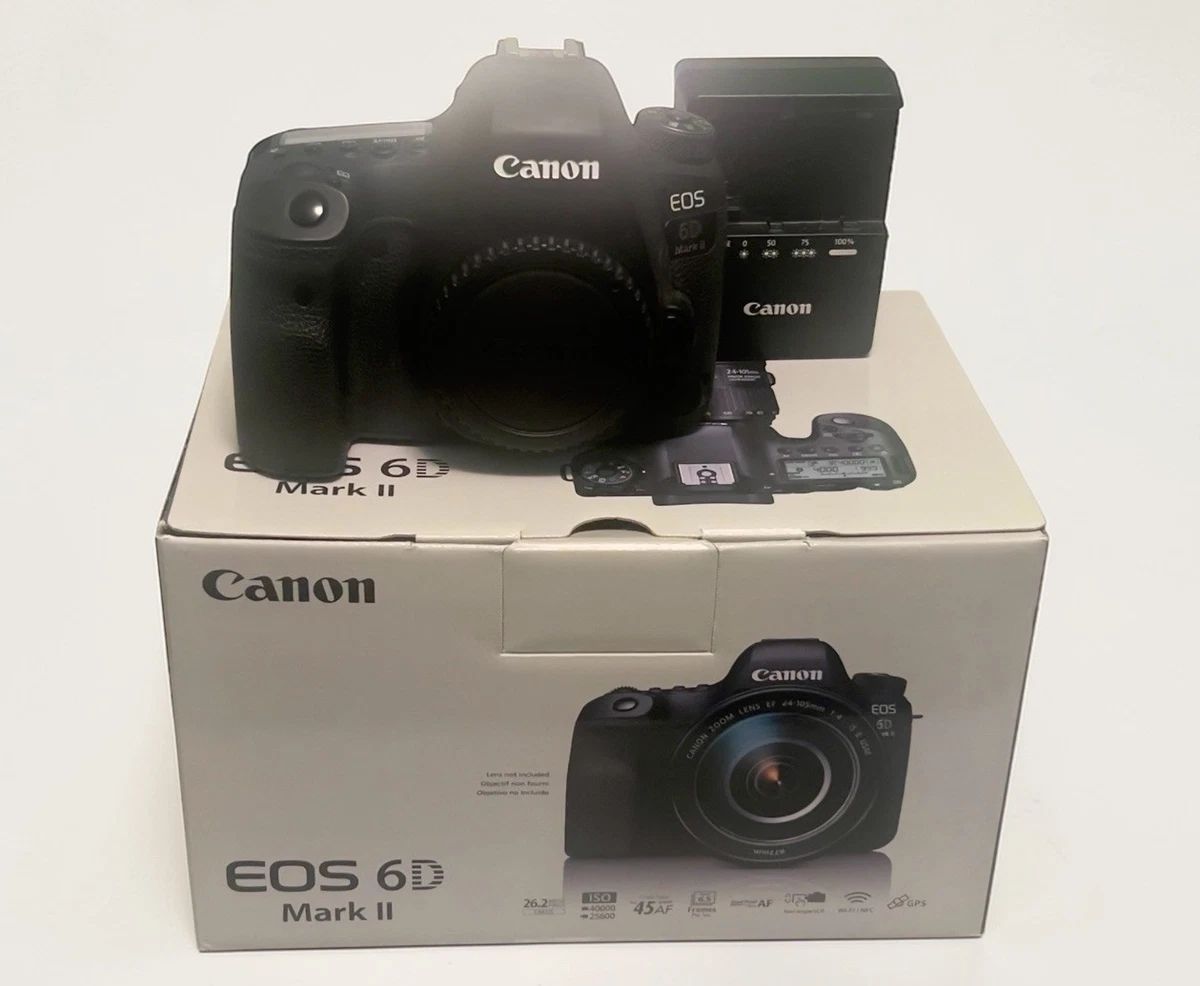 Canon EOS 6D Mark II Digital Cameras with Interchangeable Lenses