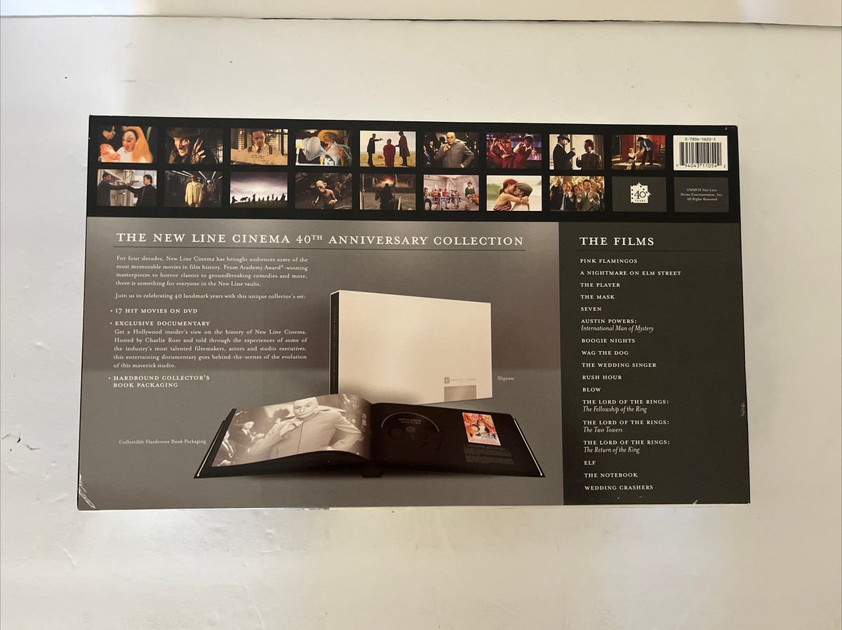 New Line Cinemas 40th Anniversary Collection (DVD, 2007) for sale
