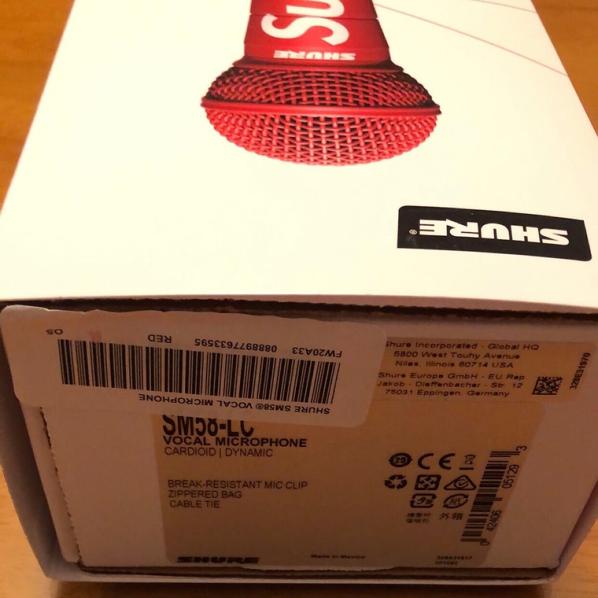 Supreme Shure SM58 Red White Fall Winter 2020 FW2020 | eBay