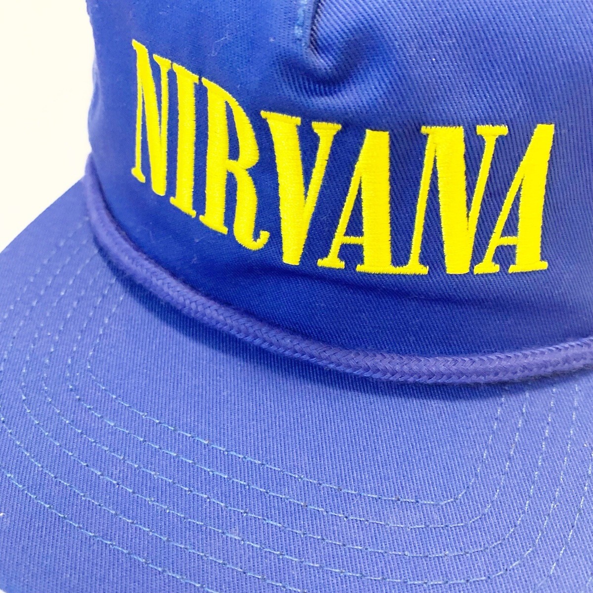 Nirvana Rope Blue Baseball SnapBack Hat | eBay