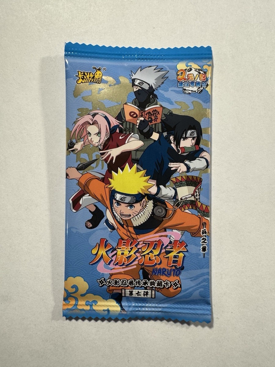 Naruto Kayou Tier 2 Wave 7 Factory Sealed Pack Naruto Trading