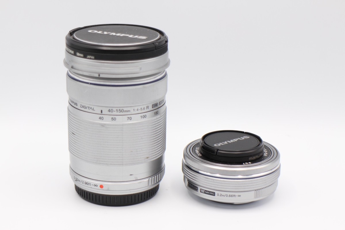 Olympus M.Zuiko Digital ED 14-42mm ,40-150mm lens | eBay