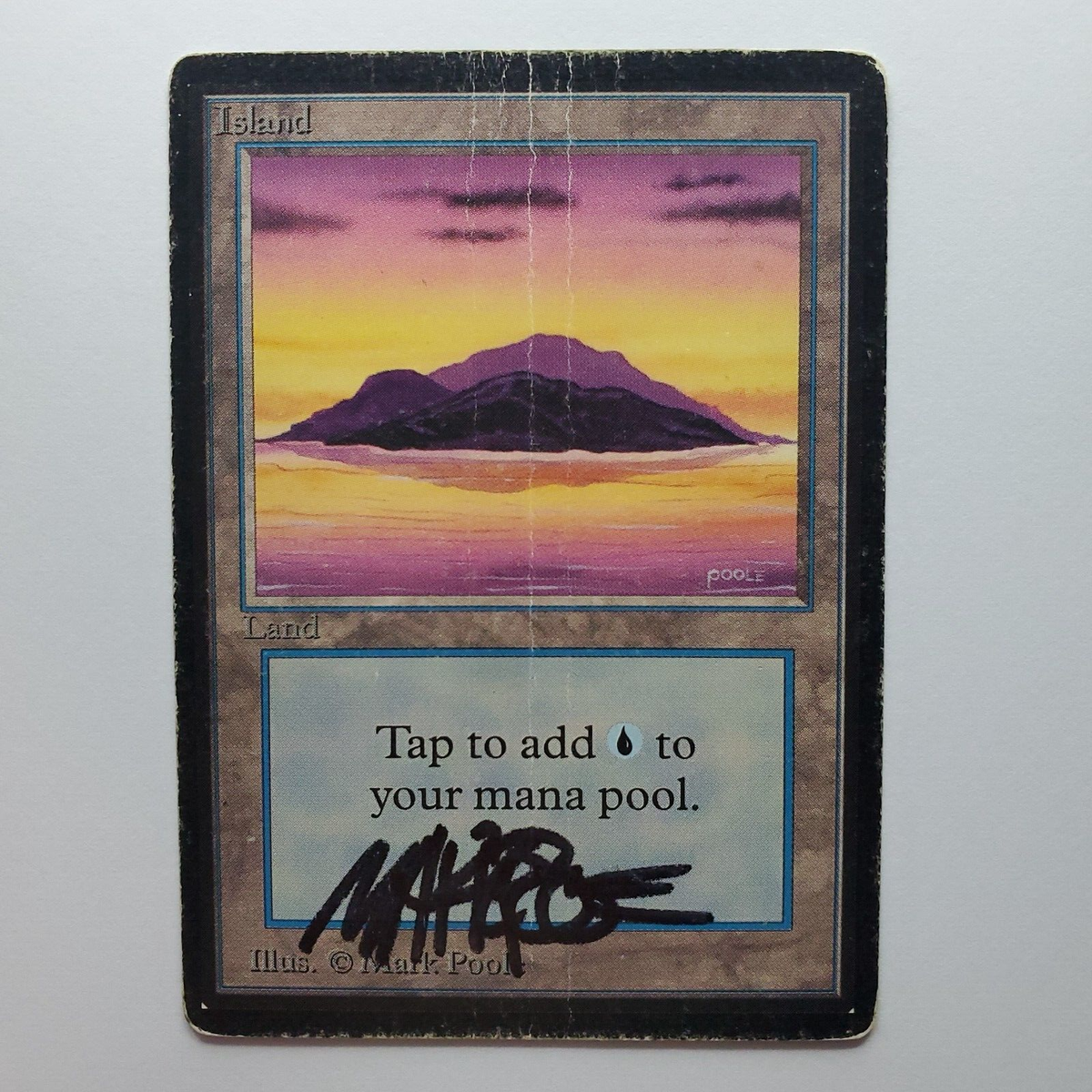 SIGNED ISLAND BETA MARK POOLE MTG HP | eBay