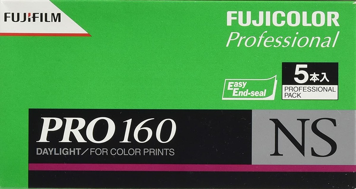 FUJIFILM Color Negative Film (Professional) 160 NS Brownie 12