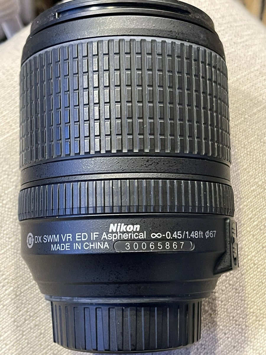 Nikon DX SWM VR ED IF Aspherical AF-S Nikkor 18-140MM 1:3.5-5.6 G