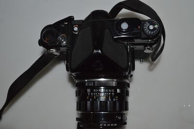 PENTAX 6X7 LARGE FORMAT CAMERA- ASAHI 2.8 90MM LENS- VINTAGE