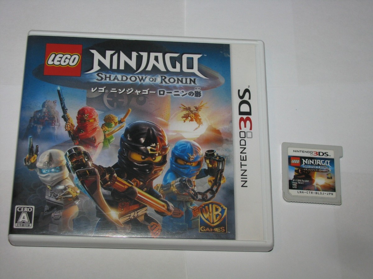 Lego Ninjago Shadow of Ronin (Japanese) Nintendo 3DS Japan import