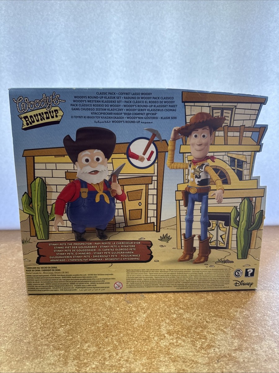 Mattel Disney Pixar Toy Story Woody's Round Up Classic Pack with 2
