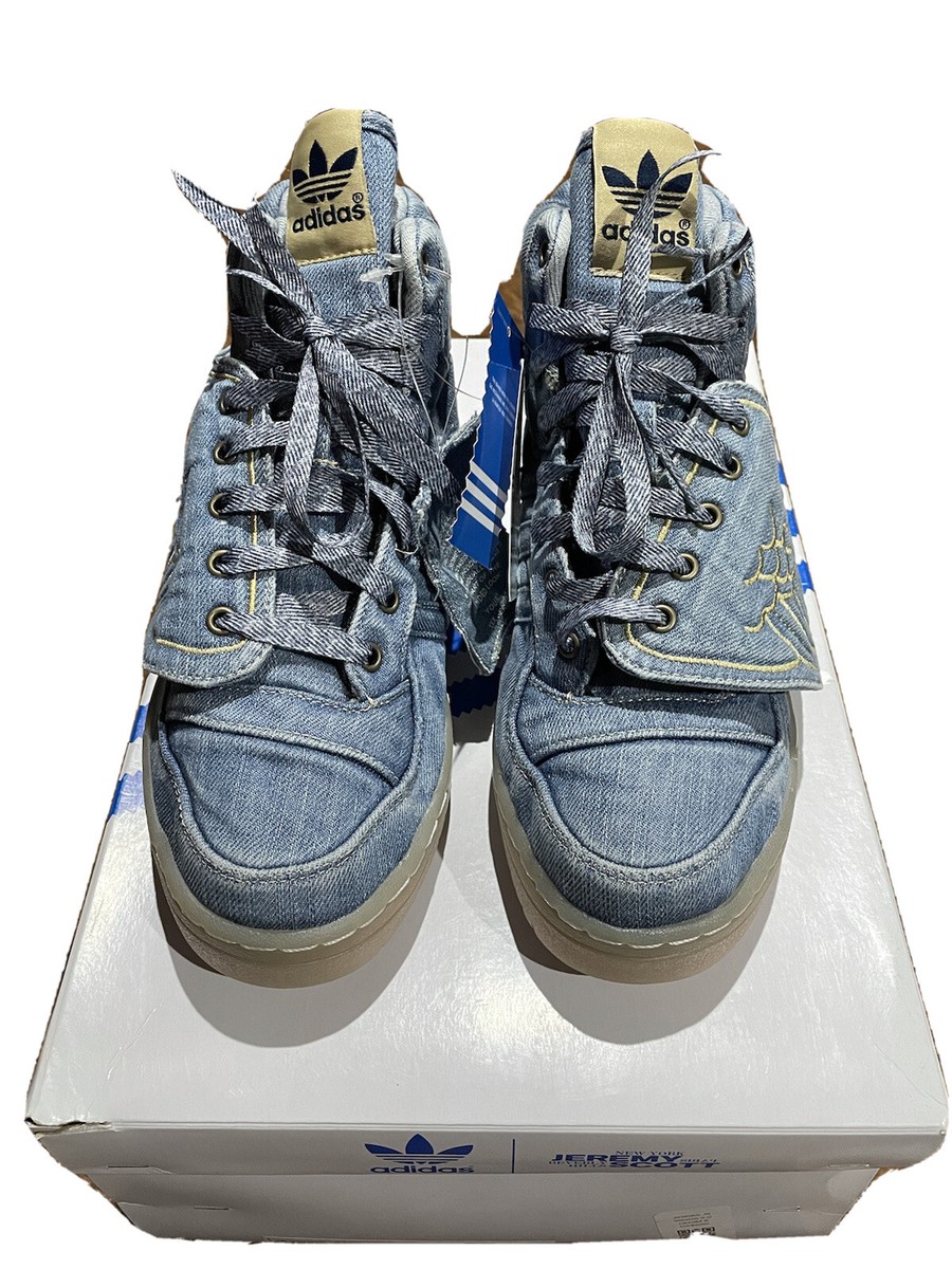 Adidas Originals sneakers Jeremy Scott Wings Denim shoes JS v24621