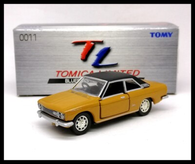 TOMICA LIMITED TL 0011 NISSAN BLUEBIRD 1600 SSS COUPE 1/60 TOMY