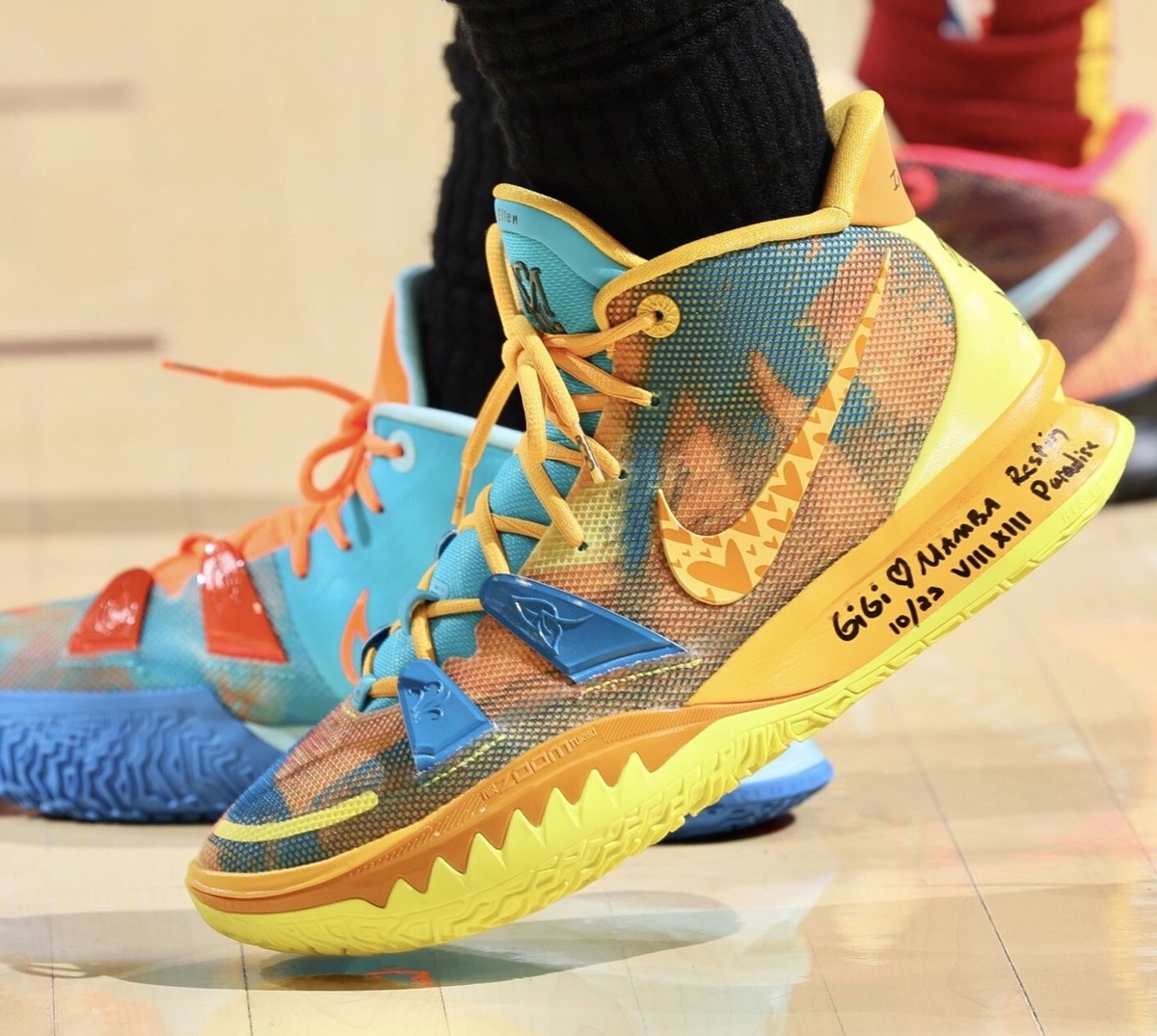 SNKR Room x Nike Kyrie 7 “Mom” Air & Earth - 1 of 1996 Pairs