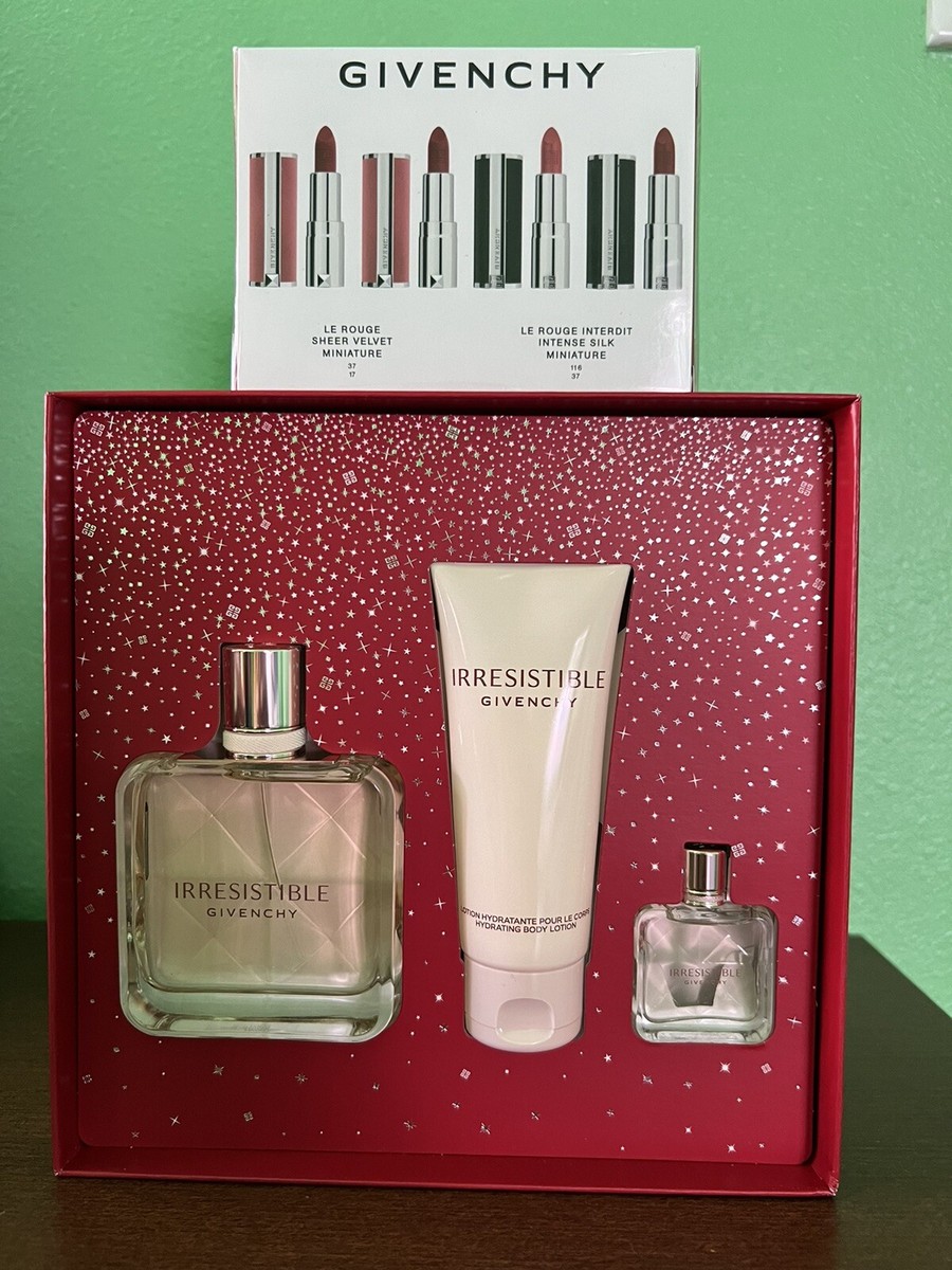 Givenchy Irresistible Perfume Holiday Gift Set & Lipstick Bundle