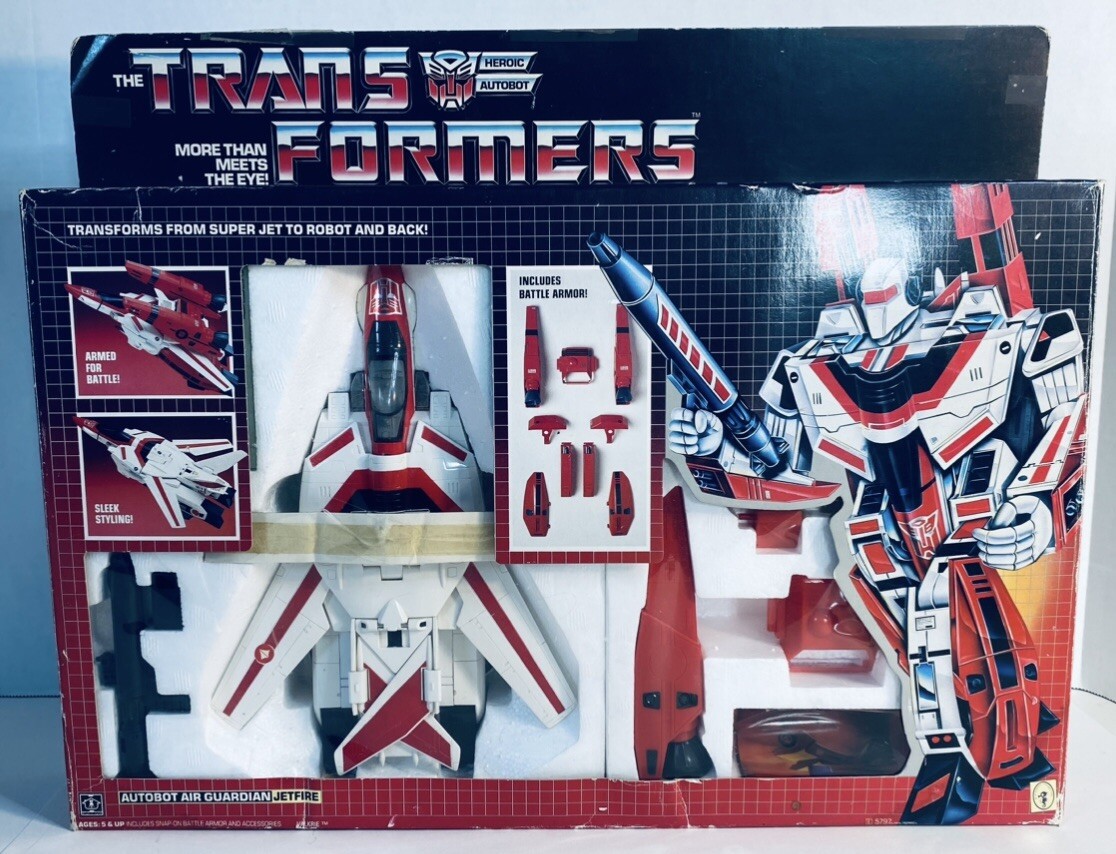 G1 Generation 1 Transformers Prerub Matsushiro Jetfire MIB Unused
