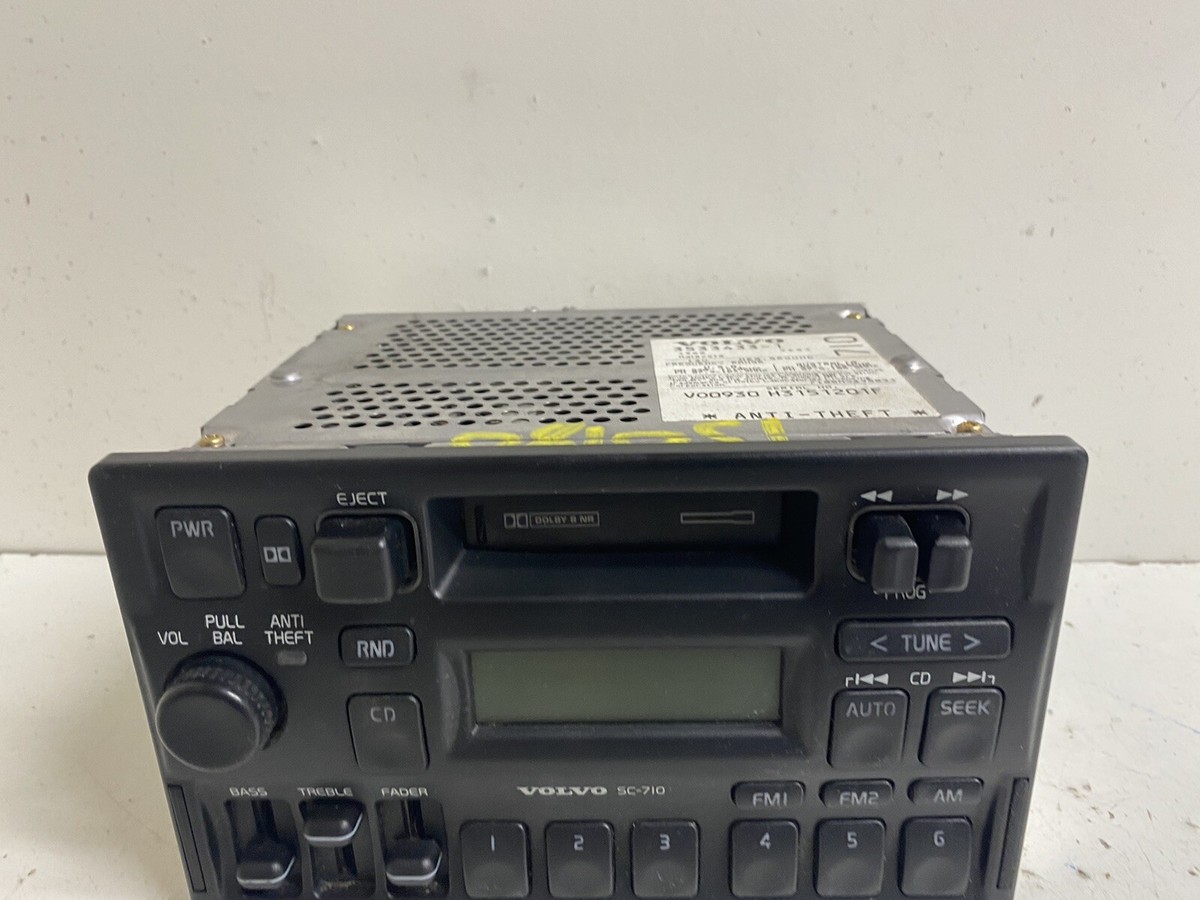 1995-1997 Volvo 850 Radio Stereo CD Disc Cassette Player Tape Deck