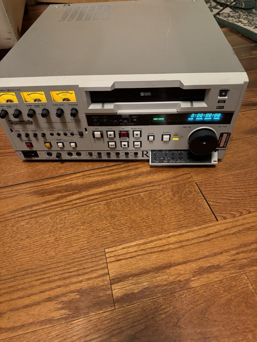 Panasonic AG-7750 | Super VHS Video Recorder / Time Base Corrector